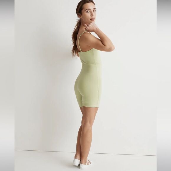 Madewell NWT Knit Biker Unitard: Botanical Dye Edition Size Small - Picture 3 of 8